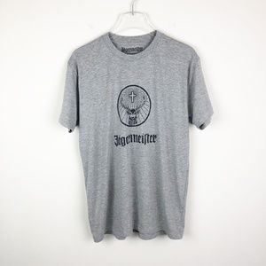 Jagermeister Logo Gray Graphic Tee (M)